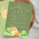 Search for cabbage invitations Gender neutral