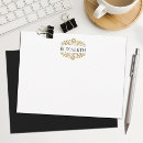 Search for crest note cards Black