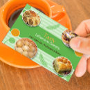 Search for middle school business cards Food
