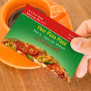 Search for place business cards Pizza