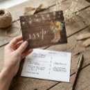Search for sunflower wedding rsvp cards String lights