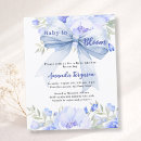 Search for in bloom baby boy shower invitations Coquette