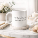 Search for womens slogan mugs Handwritten script casual typography