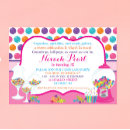 Search for blue candy invitations Cupcake