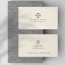 Search for scales of justice business cards Professional