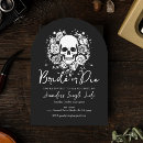 Search for gothic hens party invitations Skull