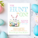 Search for pastel easter invitations Bunny