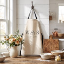 Search for bride groom aprons Elegant