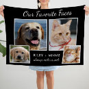 Search for 2 photo blankets Black