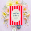 Search for stripes rehearsal dinner invitations Modern