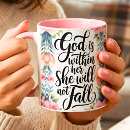 Search for god is within her mugs Psalm 46 5