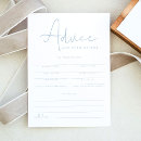 Search for blue advice cards Boy baby shower