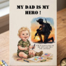 Search for my hero fathers day cards Military