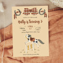 Search for equestrian birthday invitations Horseback riding