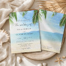 Search for beach summer wedding invitations Tropical