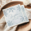 Search for winter wonderland napkins December january february