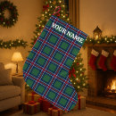 Search for plaid tartan christmas stockings Elegant
