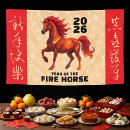 Search for chinese new year posters banners Fire horse