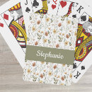 Search for botanical playing cards Boho bohemian