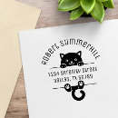 Search for black cat rubber stamps Pet