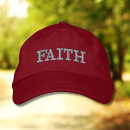 Search for faith hats God