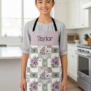 Search for checkered kids aprons Girl