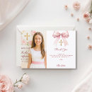 Search for pink white thank you cards Girl
