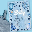 Search for blue jean invitations Typography