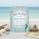 Search for under sea the save the dates Seashells