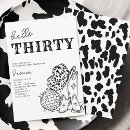 Search for cowhide invitations Country