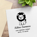 Search for lion rubber stamps Cute