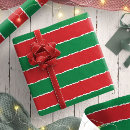 Search for red green striped christmas wrap wrapping paper Festive
