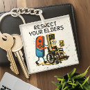 Search for elders key rings Respect your elders