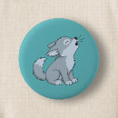 Search for howling wolf badges Cute
