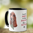 Search for funny basset hound coffee mugs Animal