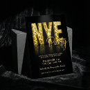 Search for disco new years party invitations Glitter