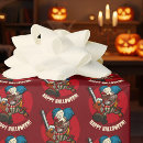 Search for clown wrapping paper Halloween