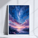 Search for starry night sky posters Purple
