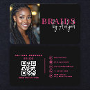 Search for braided business cards For her