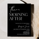 Search for after brunch wedding invitations The morning after