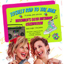 Search for totally 80s invitations Vintage