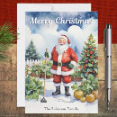 Search for vegetable christmas cards Santa