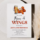 Search for wings stamps invitations Beer and wings