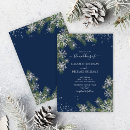 Search for elegant winter wedding invitations Pine