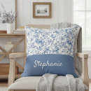 Search for blue floral cushions Chic