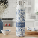 Search for floral water bottles Elegant script font