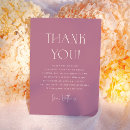 Search for purple bridal thank you cards Modern