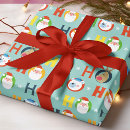 Search for ho ho wrapping paper Modern
