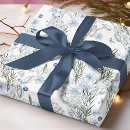 Search for blue butterfly wrapping paper Modern