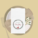 Search for red cardinal napkins Modern